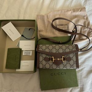 New Gucci Horsebit 1955 Mini Bag